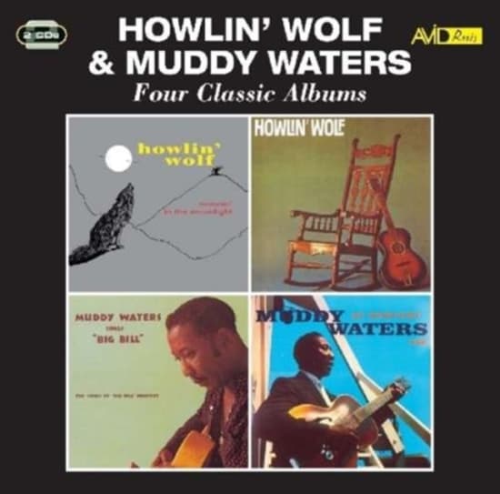 Howlin' Wolf / Muddy Waters - Four Classic Albums (CD)