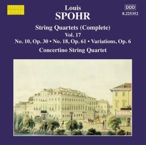 Spohr - String Quartets Vol 17 (CD)