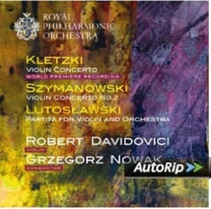 Kletzki / Lutoslawski - Violin Concertos (CD)