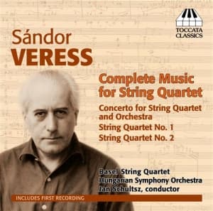 Veress - Music For String Quartet (CD)