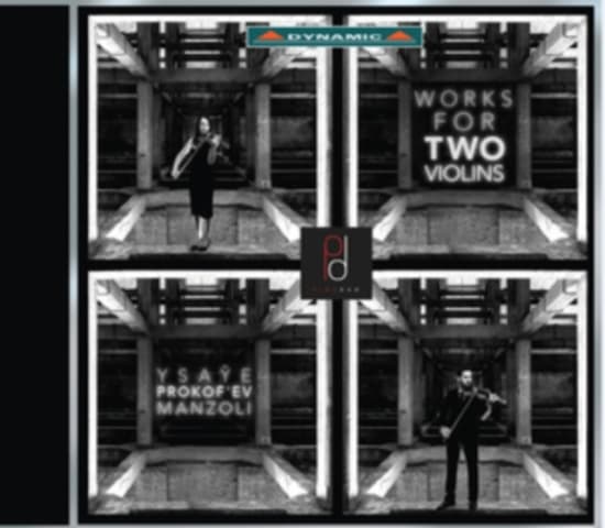 Manzoli / Prokofiev / Ysaÿe - Works For 2 Violins (CD)