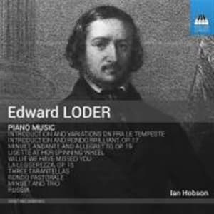 Loder Edward - Piano Music (CD)