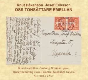 Knut Håkanson Josef Eriksson - Oss Tonsättare Emellan (CD)