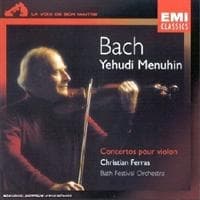 YEHUDI MENUHIN/BATH FESTIVAL O - BACH : CONCERTOS (CD)