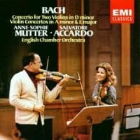 ANNE-SOPHIE MUTTER - BACH: CONCERTO FOR TWO VIOLINS (CD)