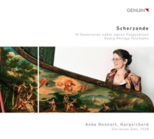 Telemann G P - Scherzando - 6 Overtures For Keyboa (CD)