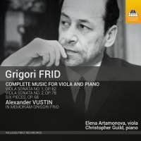 Frid Grigory - Complete Music For Viola & Piano (CD)