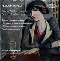 Honegger / Milhaud / Ravel - French Songs (CD)