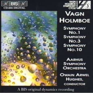Holmboe Vagn - Symphony 1 3/Rustica 10 (CD)