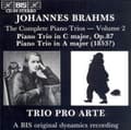 Miniatyrbillede 1 af 2: Brahms Johannes - Piano Trios Vol 2 (CD)