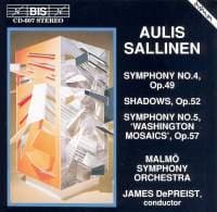 Sallinen Aulis - Symphony 4/5 /Shadows Op52 (CD)