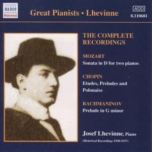 Blandade Artister - Joseph Lhevinne