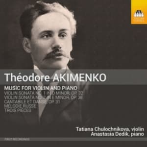 Chulochnikova Tatiana / Dedik Ana - Music For Violin & Piano (CD)