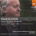Miniatyrbillede 2 af 2: Elcock Steve - Orchestral Music, Vol. 1 (CD)