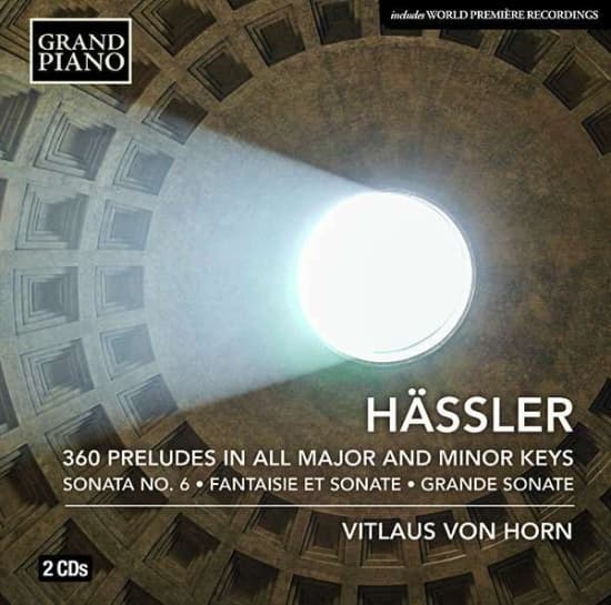 Hässler J W - 360 Préludes (Dans Tous Les Tons Ma (CD)