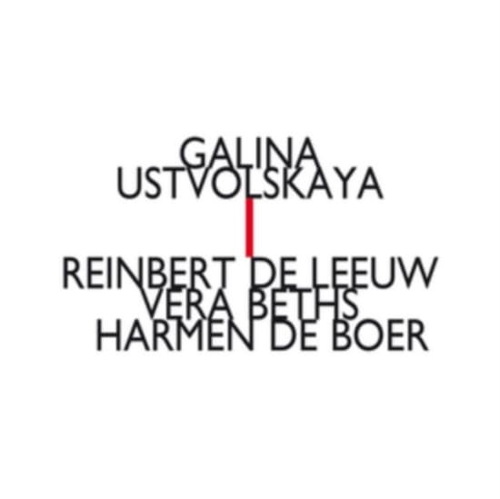 Ustvolskaya Galina - Clarinet Trio (CD)