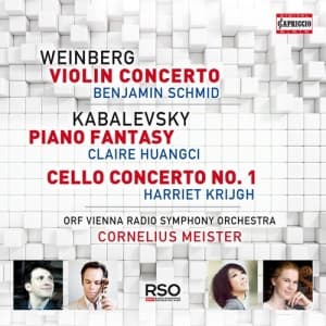 Weinberg Mieczyslaw Kabalevsky D - Russian Concertos (CD)