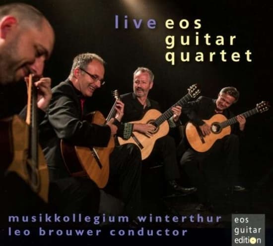 Brouwer Leo Gismonti Egberto To - Eos Guitar Quartet Live At Winterth (CD)