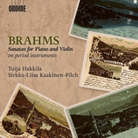 Brahms Johannes - Sonatas For Piano And Violin (On Pe (CD)