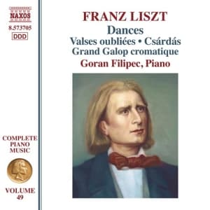 Liszt Franz - Complete Piano Music, Vol. 49: Danc (CD)