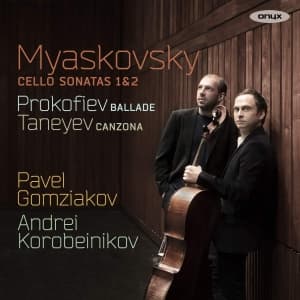 Myaskovsky Nikolay - Cello Sonatas Nos. 1 & 2 (CD)
