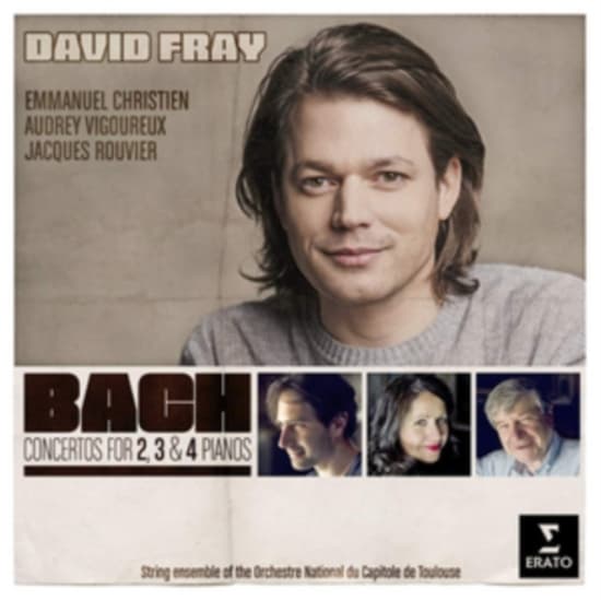 David Fray - Bach: Concertos For 2, 3 And 4 (CD)