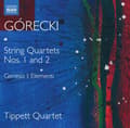 Miniatyrbilde 2 av 2: Górecki Henryk - String Quartets Nos. 1 & 2 (CD)