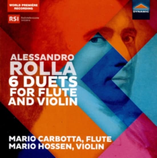 Rolla Alessandro - 6 Duets For Flute And Violin (CD)