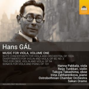 Gál Hans - Music For Viola, Vol. 1 (CD)