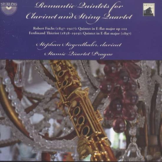 Fuchs / Thieriot - Romantic Quintets For Clarinet & (CD)