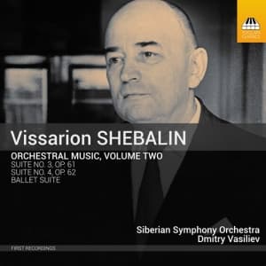 Shebalin Vissarion - Orchestral Music, Vol. 2 (CD)