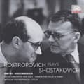 Miniatyrbild 2 av 2: Shostakovich Dmitry - Rostropovich Plays Shostakovich (CD)