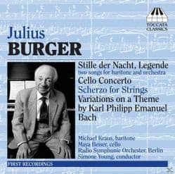 Burger Julius - Two Songs For Baritone And Orchestr (CD)