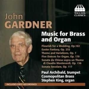 Gardner - Music For Brass And Organ (CD)