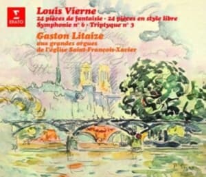 GASTON LITAIZE - VIERNE: 24 PIÈCES DE FANTAISIE (CD)