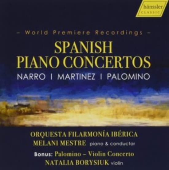 Martinez Mariana Narro Manuel P - Spanish Piano Concertos (CD)