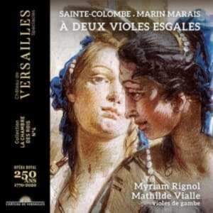 Etienne Lemoyne Marin Marais Loui - A Deux Violes Esgales (CD)