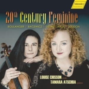 Grazyna Bacewicz Lili Boulanger J - 20Th Century Feminine (CD)