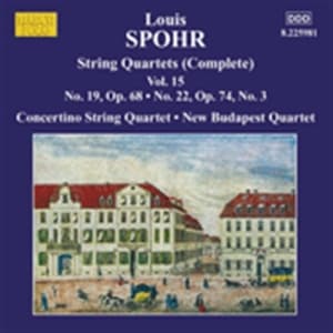 Spohr - Quartets Nos 19 And 22 (CD)