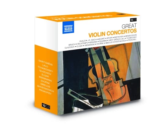 Various Composers - Great Violin Concertos (CD)
