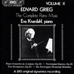 Grieg Edvard - Complete Piano Music Vol 10 (CD)