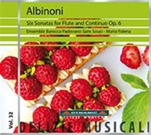 Albinoni - Six Sonatas For Flute And Continuo (CD)