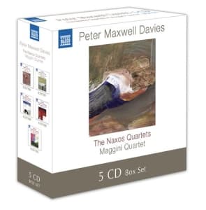 Maxwell Davies - Naxos Quartets (CD)