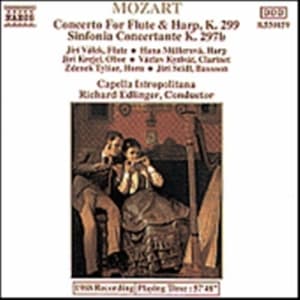 Mozart W A - Concerto For Flute Harp & Orch (CD)