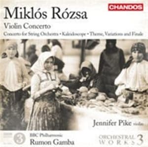Miklos Rozsa - Violin Concerto (CD)