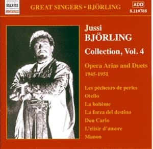 Björling Jussi - Björling Collection Vol. 4 (CD)