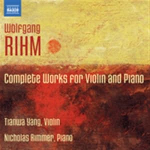 Rihm - Works For Violin And Piano (CD)
