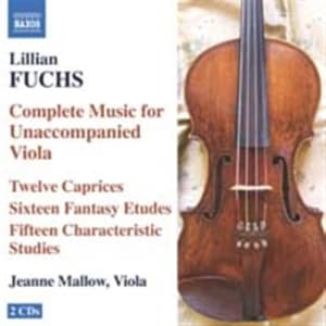 Fuchs - Music For Unaccompanied Viola (CD)