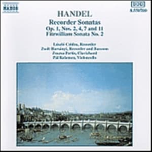 Handel George Frideric - Recorder Sonatas Op 1 (CD)