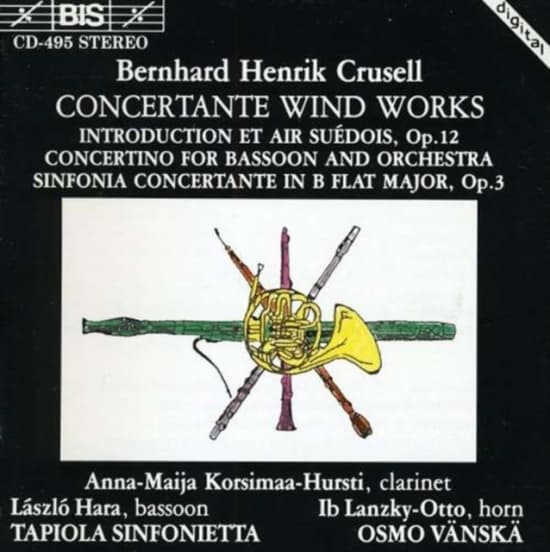 Crusell Bernhard - Works For Clarinet & Orchestra (CD)